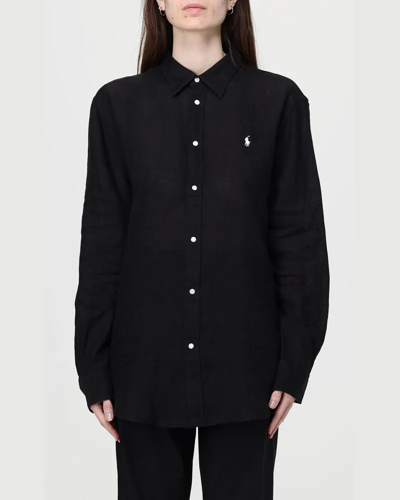 Ralph Lauren Hemdbluse damen Schwarz
