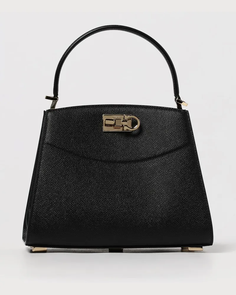 Ferragamo Schultertasche damen Schwarz