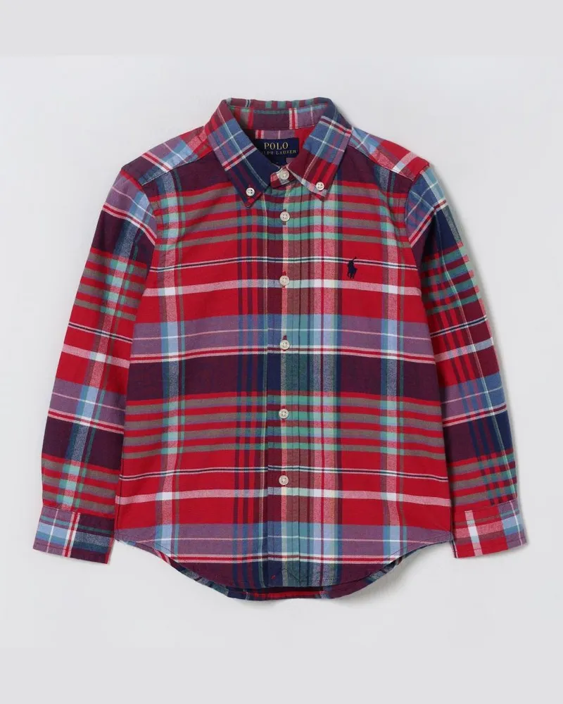 Ralph Lauren Hemd kinder Rot