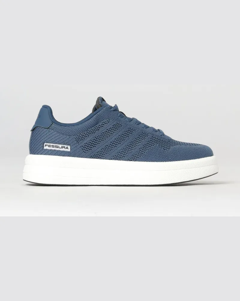 Fessura Foam K Lycra-Strick-Sneakers Royal