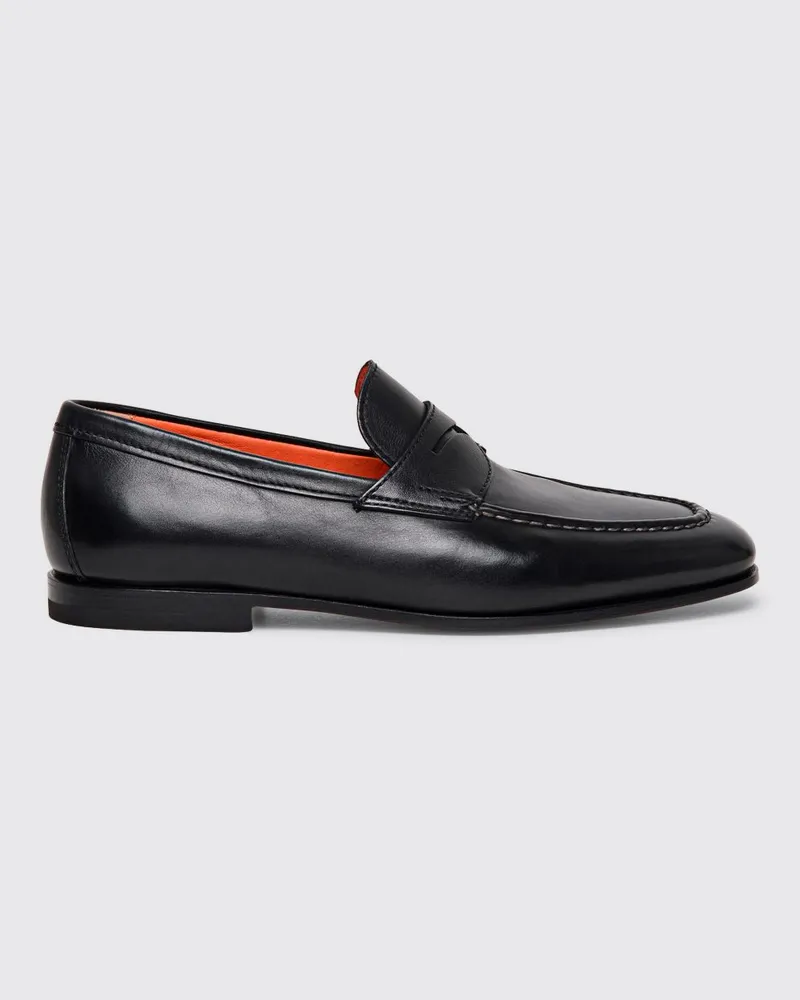 Santoni Mokassins herren Schwarz
