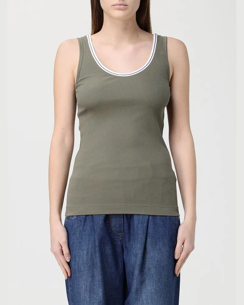 Brunello Cucinelli Top damen Grün