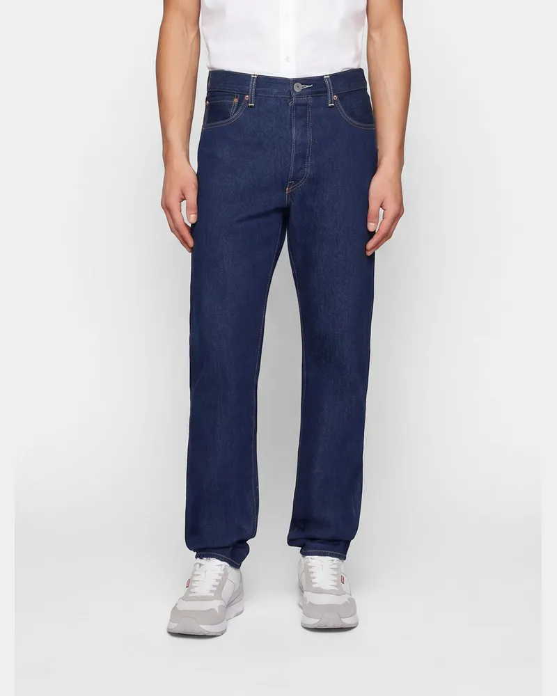 Levi's Straight Fit Blue Tab™ Jeans aus Baumwolldenim im Five-Pocket-Design Blau