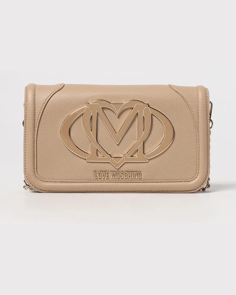 Moschino Handtasche damen Beige