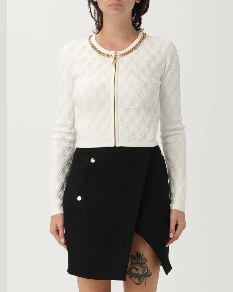 Elisabetta Franchi Blazer damen Weiß