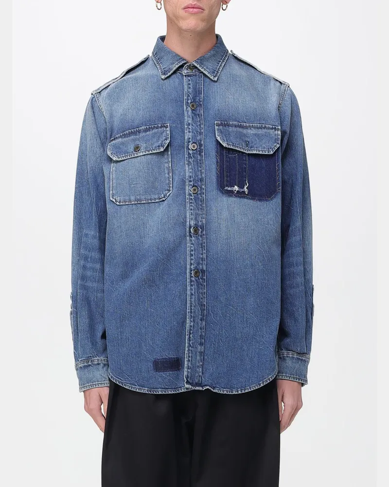 Maison Margiela Hemd herren Blau
