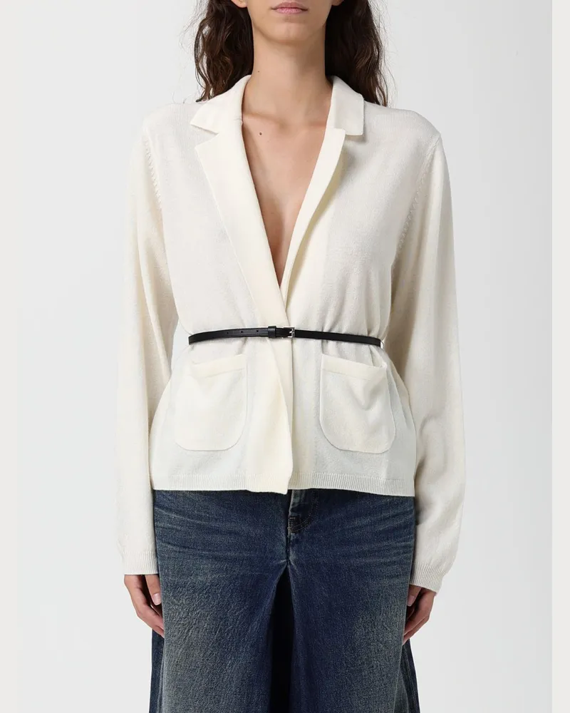Semicouture Pullover damen Weiß