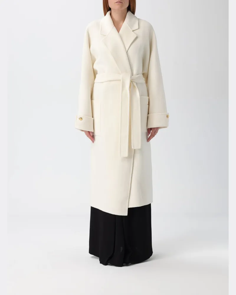 Elisabetta Franchi Mantel damen Milch