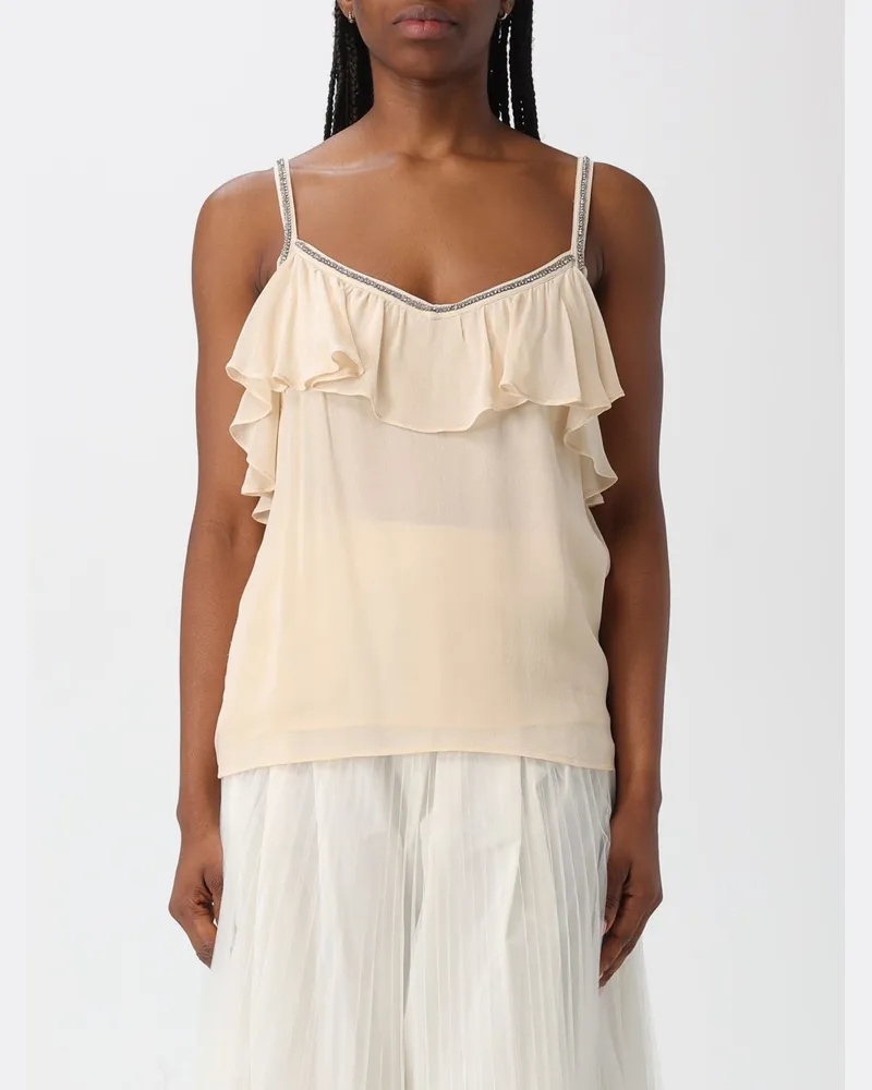 Twin-Set Top damen Puder