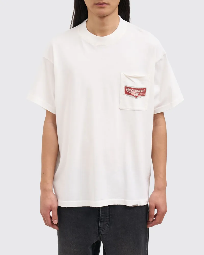 REPRESENT T-shirt herren Weiß