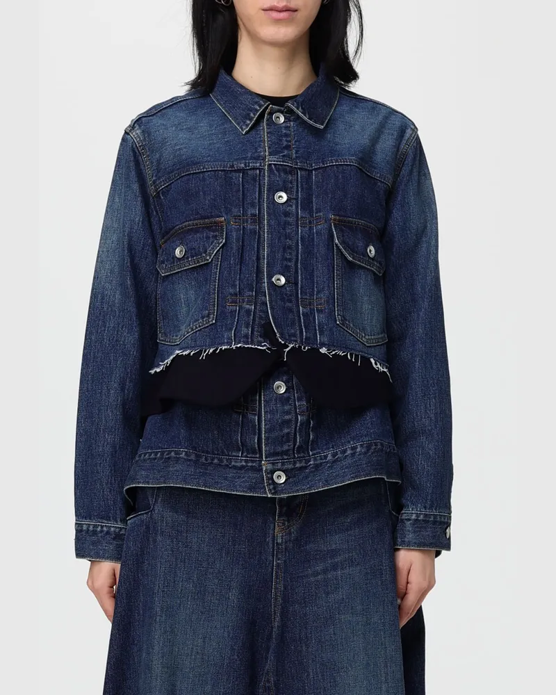 Sacai Jacke damen Blau