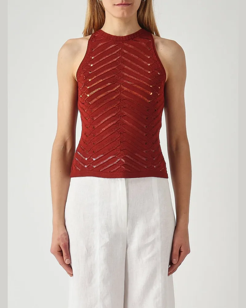 Twin-Set Top damen Braun