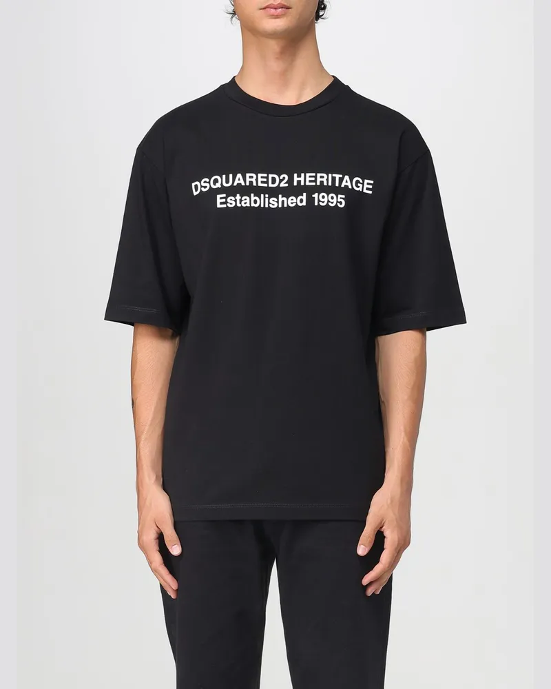 Dsquared2 T-shirt herren Schwarz