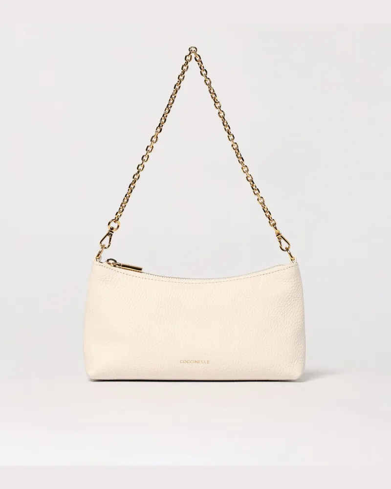Coccinelle Schultertasche damen Weiß