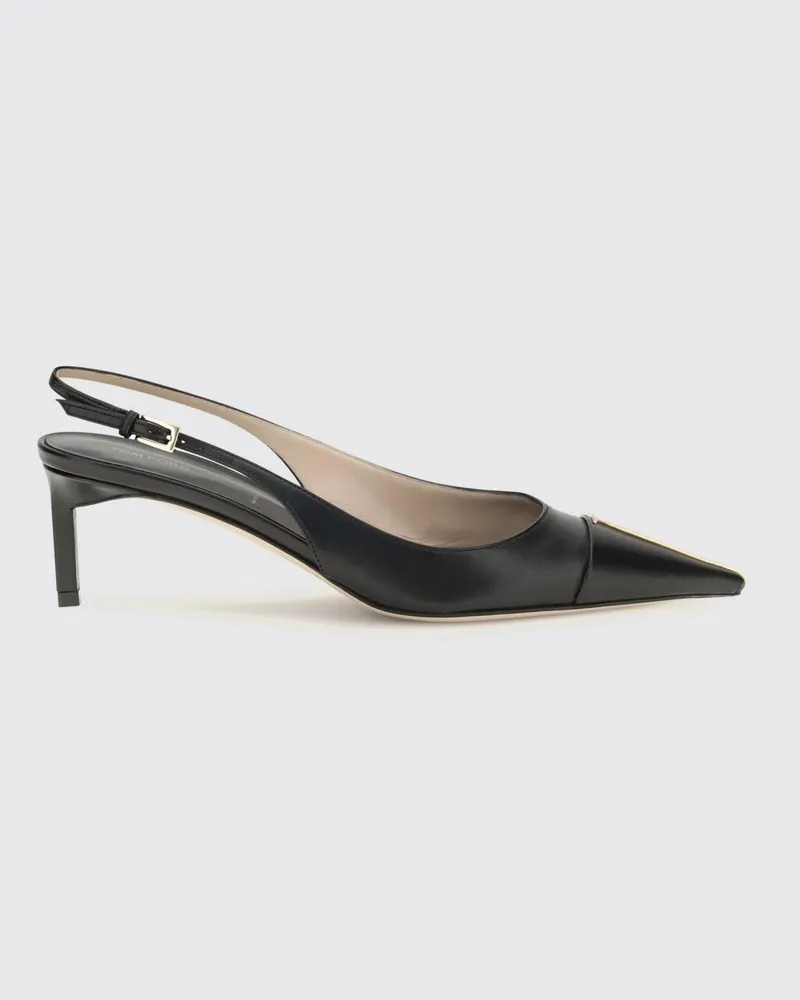 Tom Ford Slingback-Pumps von aus Kalbsleder mit Stilettoabsatz Schwarz