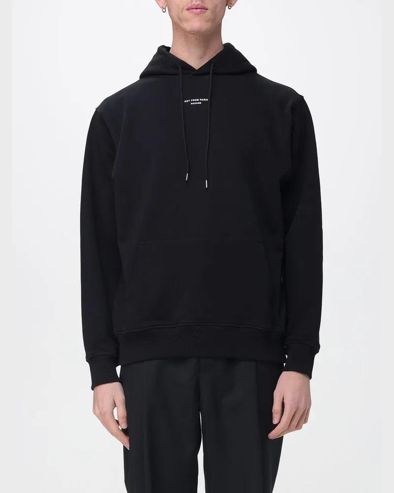 Drôle de Monsieur Sweatshirt herren Schwarz