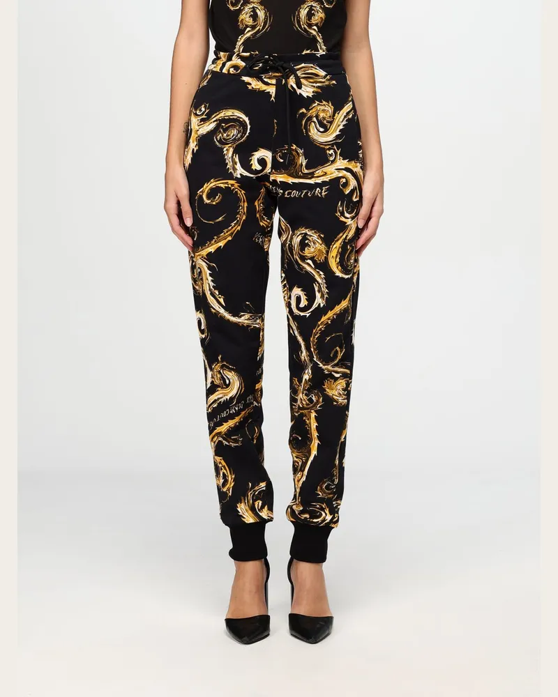 Versace Jeans Hose damen Schwarz