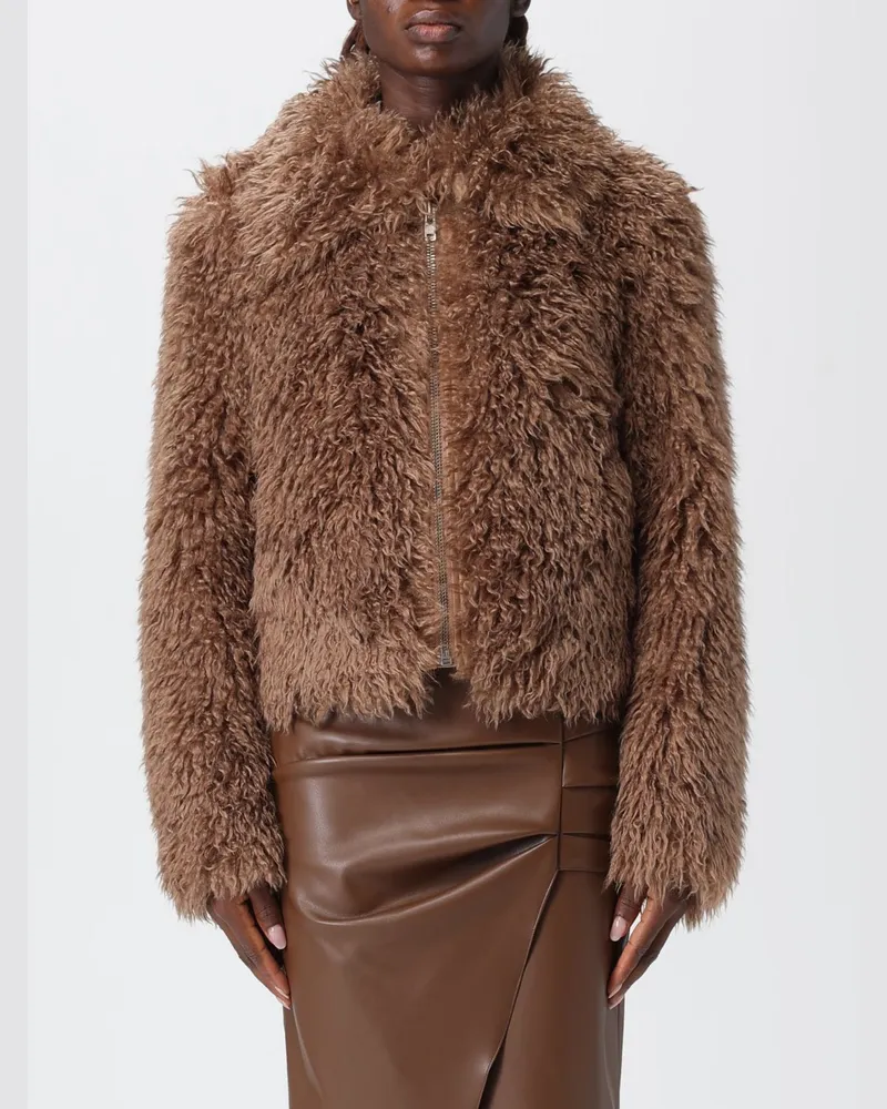 STAND Jacke damen Braun