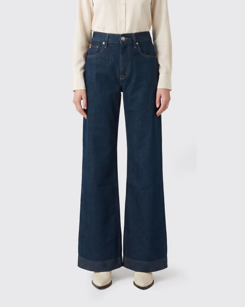 Jacob Cohën Ausgestellte Jeans aus Denim Blau