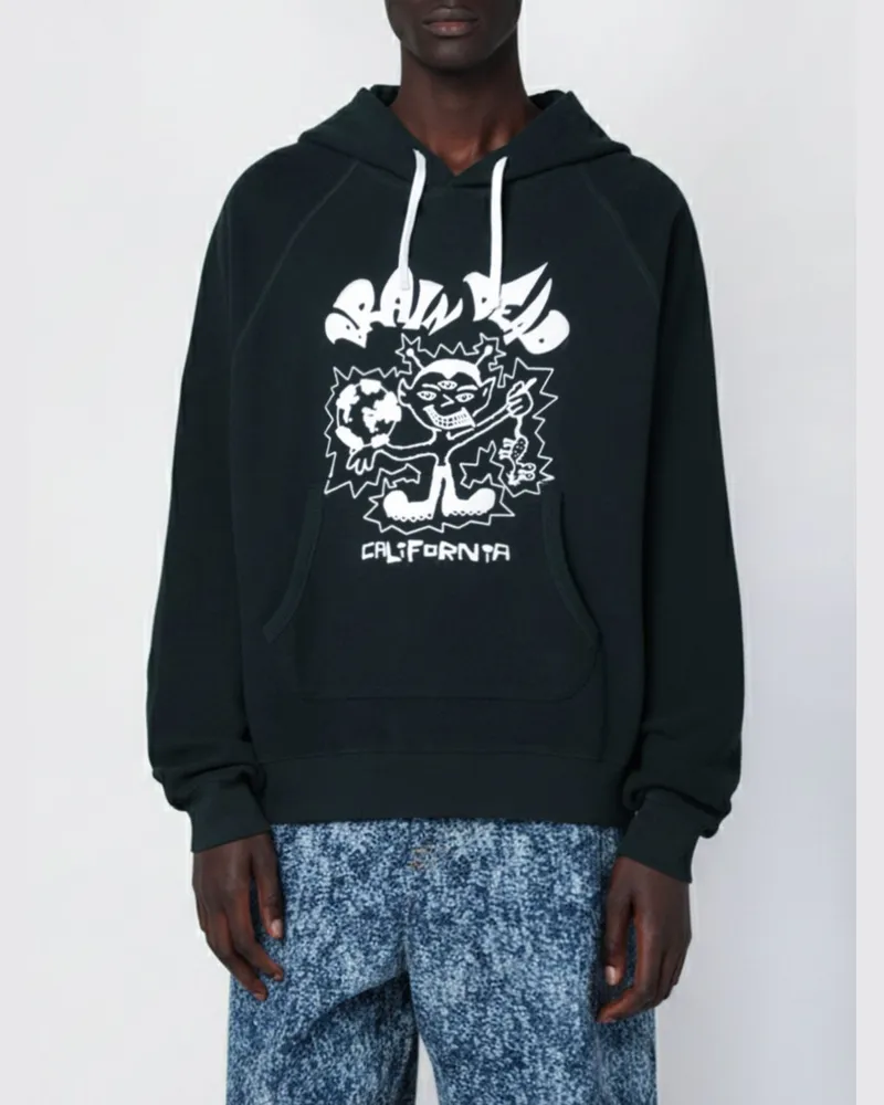 Brain Dead Pullover herren Waldgrün