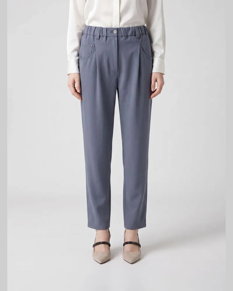Brunello Cucinelli Hose damen Blau