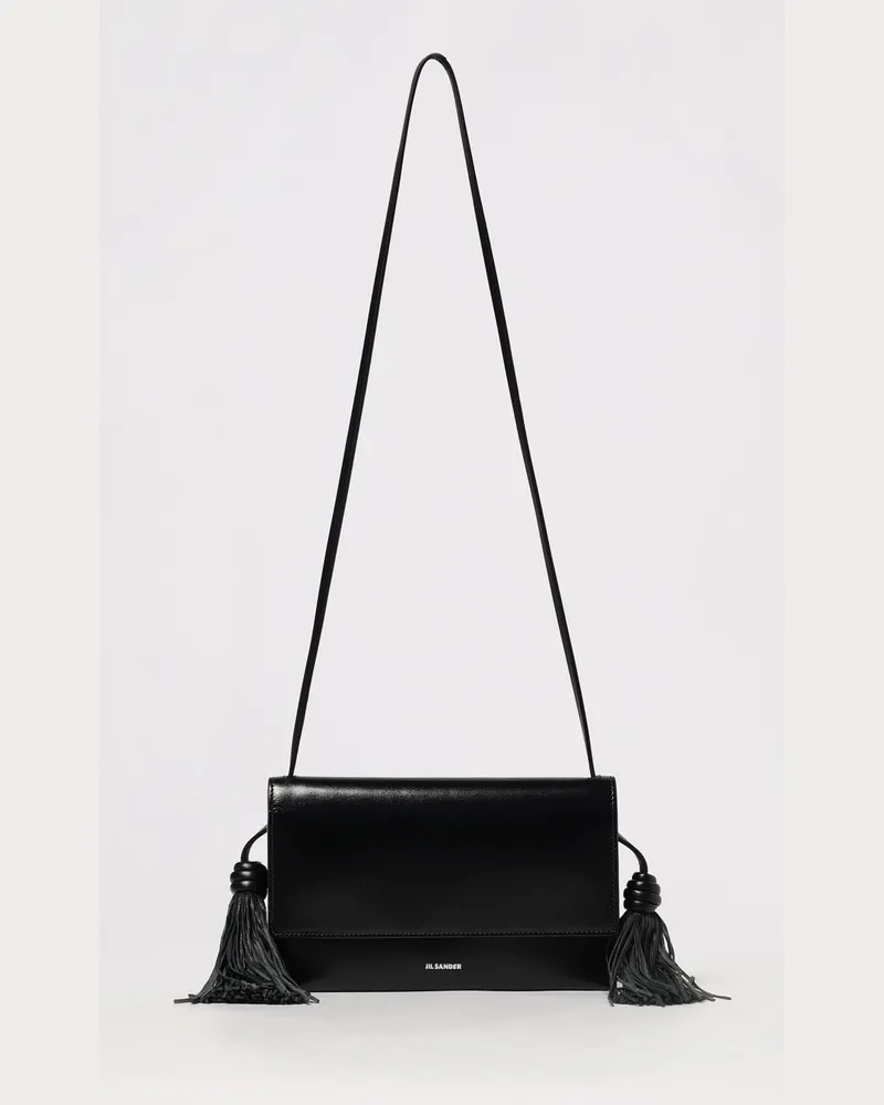 Jil Sander Schultertasche damen Schwarz
