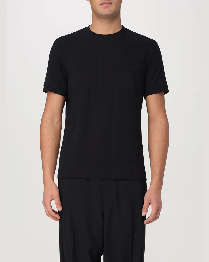 Giorgio Armani T-shirt herren Schwarz