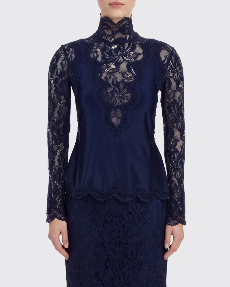 Paco Rabanne Top damen Blau
