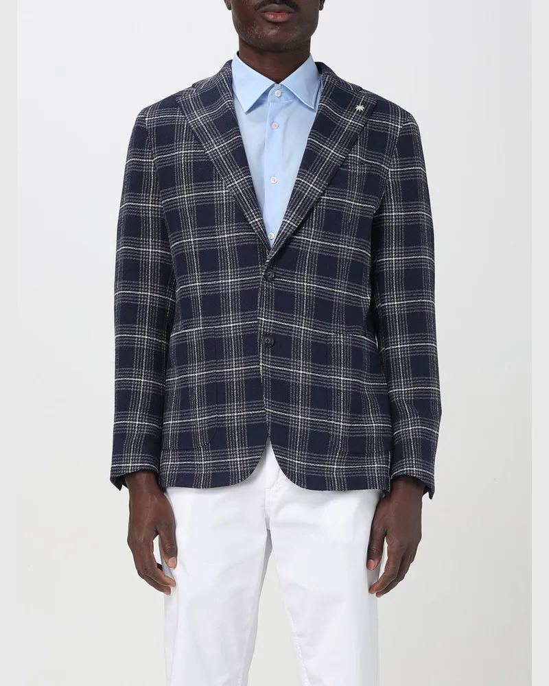 Manuel Ritz Jacke herren Blau