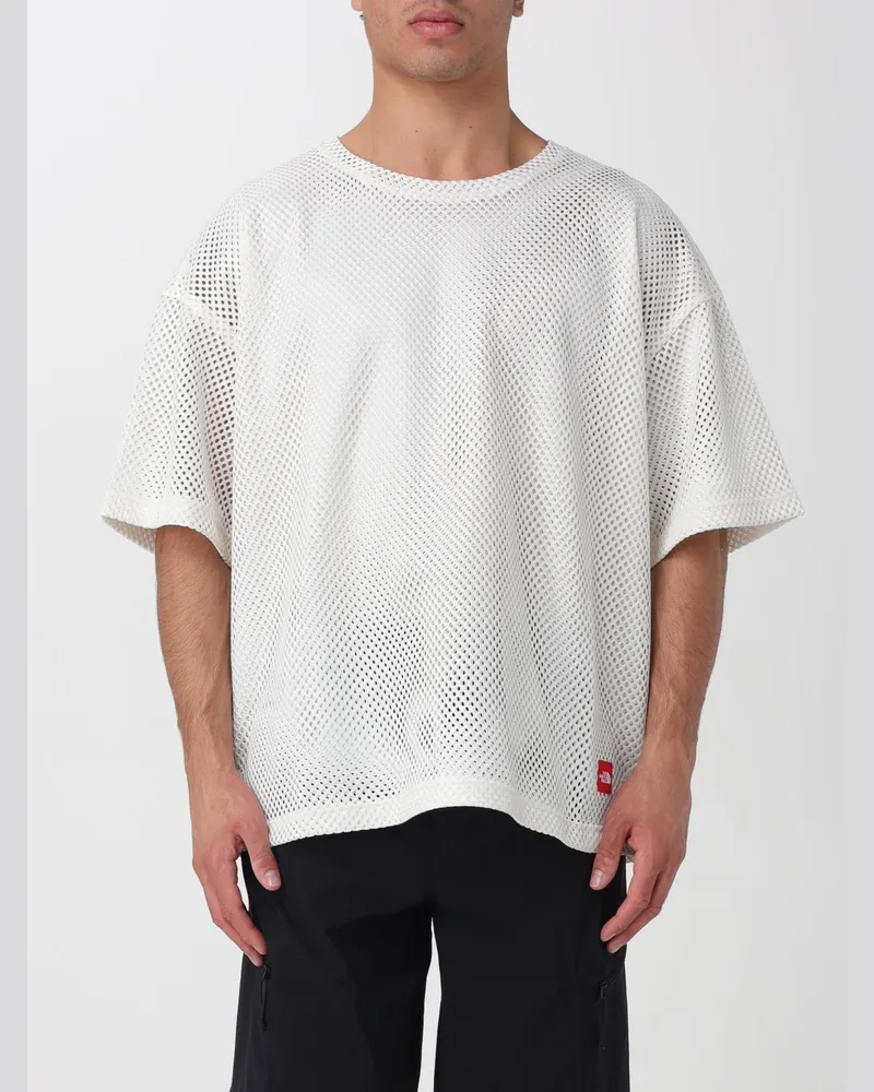 The North Face Sport-T-Shirt aus Mesh-Polyester mit Rundhalsausschnitt Weiß