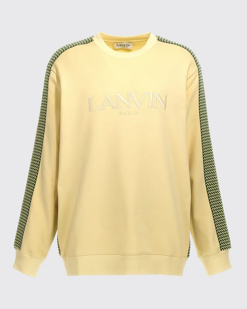 Lanvin Sweatshirt herren Gelb