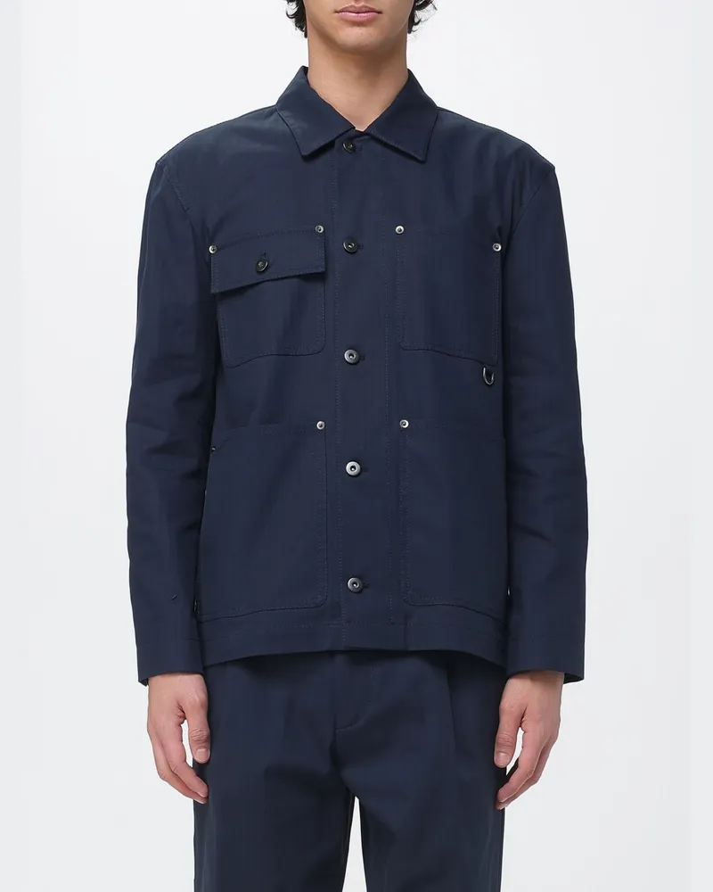 Paolo Pecora Milano Jacke herren Blau