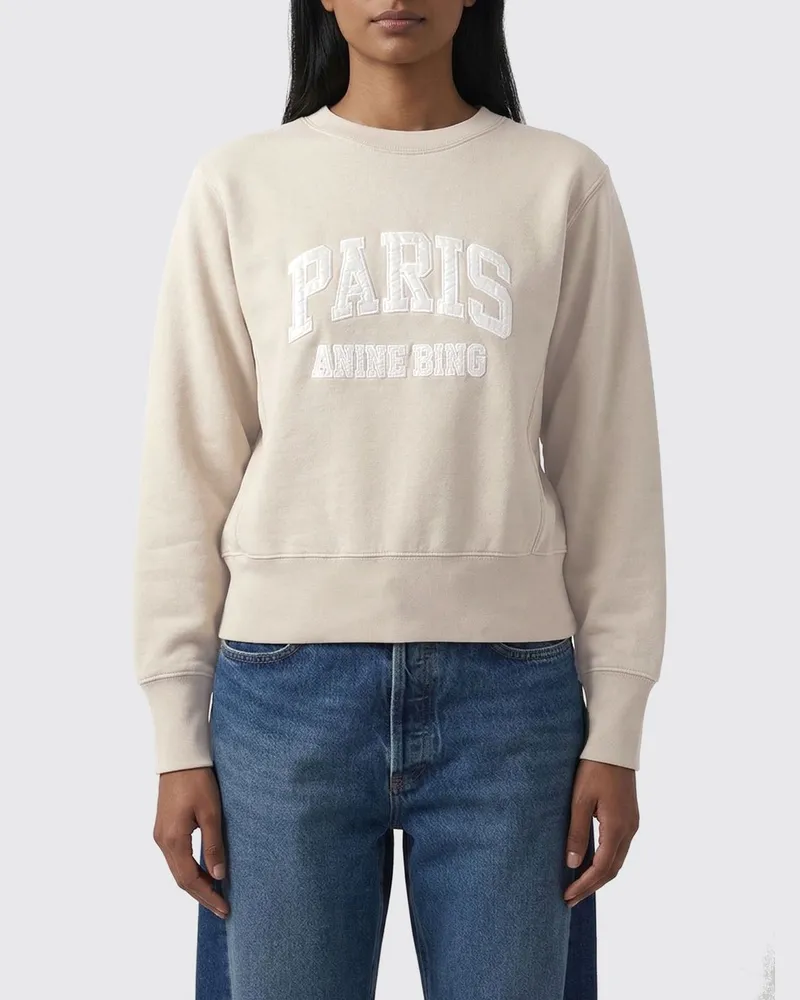 Anine Bing Sweatshirt damen Beige