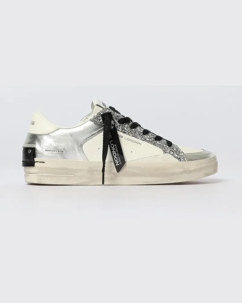 Crime Sneakers damen Silber