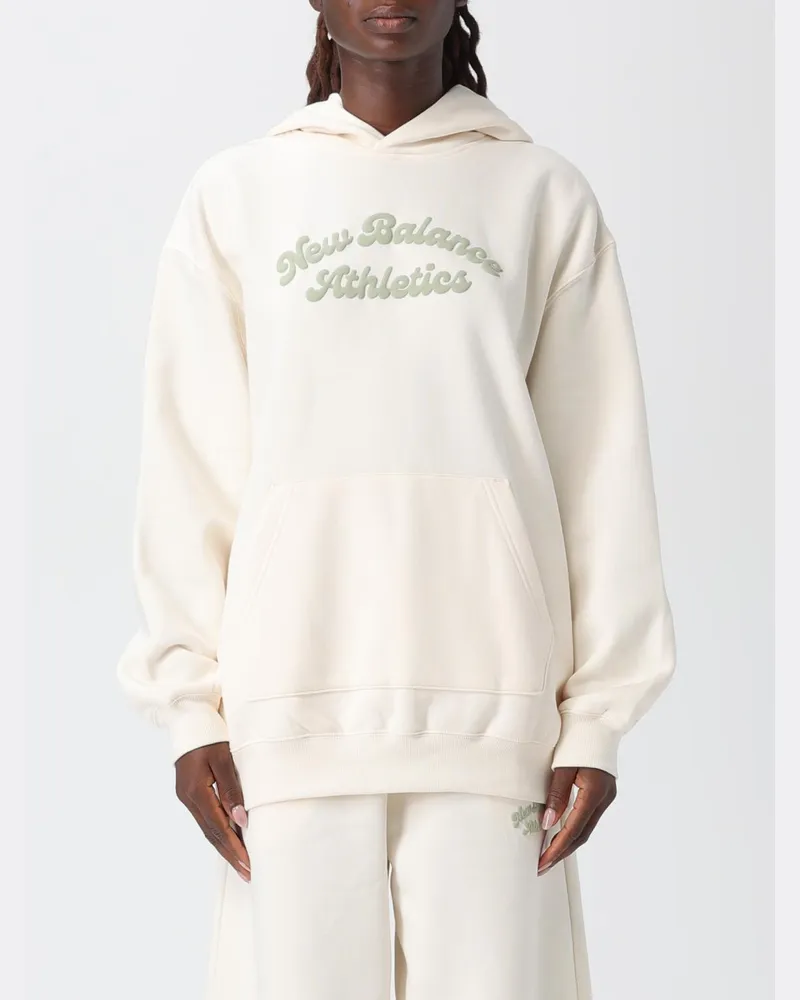 New Balance Pullover damen Cream