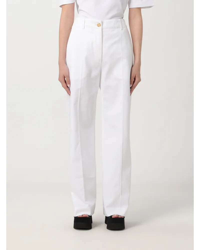 Patou Hose damen Weiß