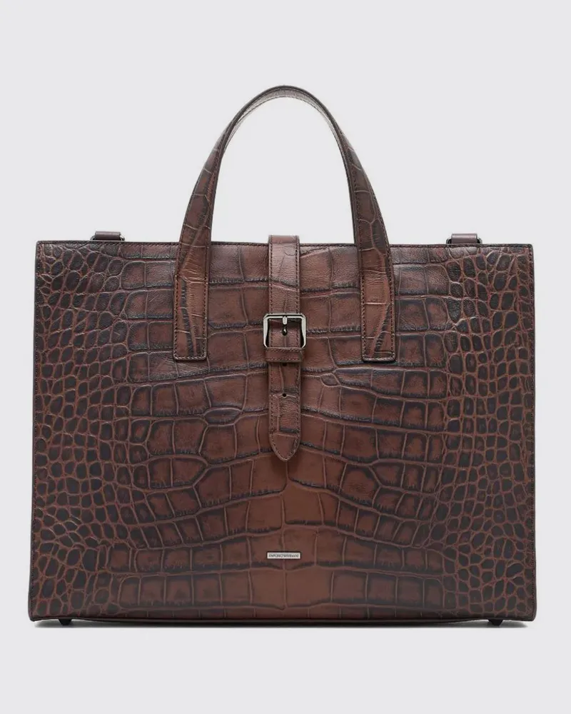 Emporio Armani Tasche herren Braun
