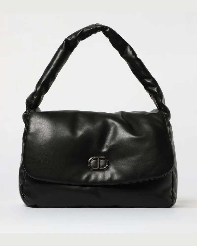 Twin-Set Schultertasche damen Schwarz