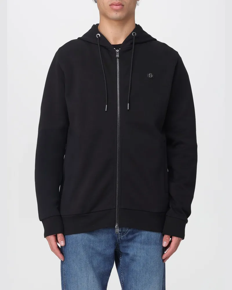 HUGO BOSS Sweatshirt herren Schwarz