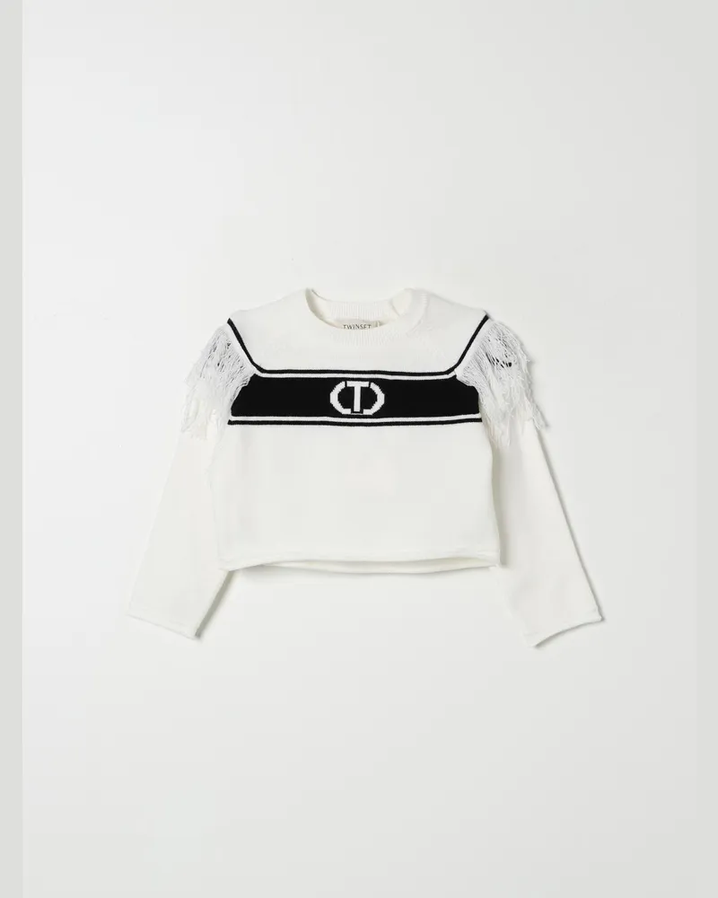 Twin-Set Pullover kinder Weiß