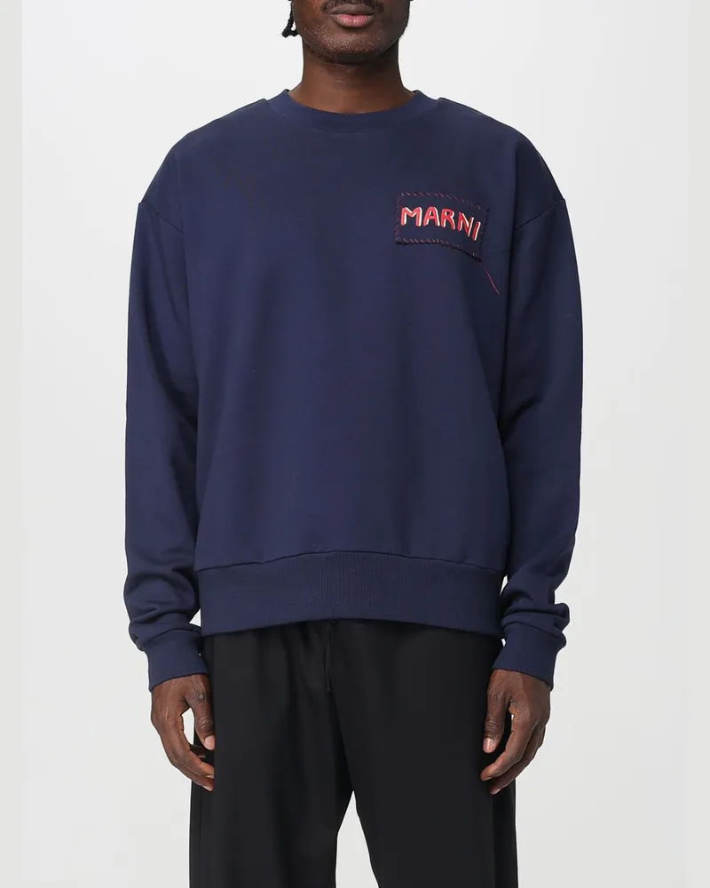 Marni Sweatshirt herren Blau