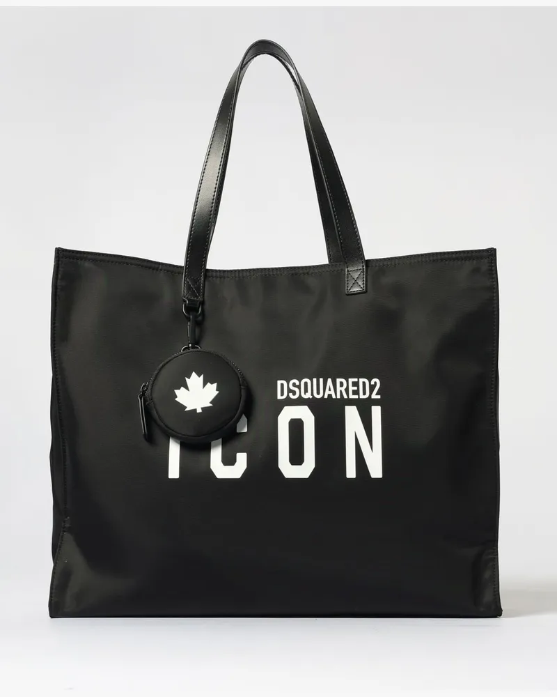 Dsquared2 Schultertasche damen Schwarz
