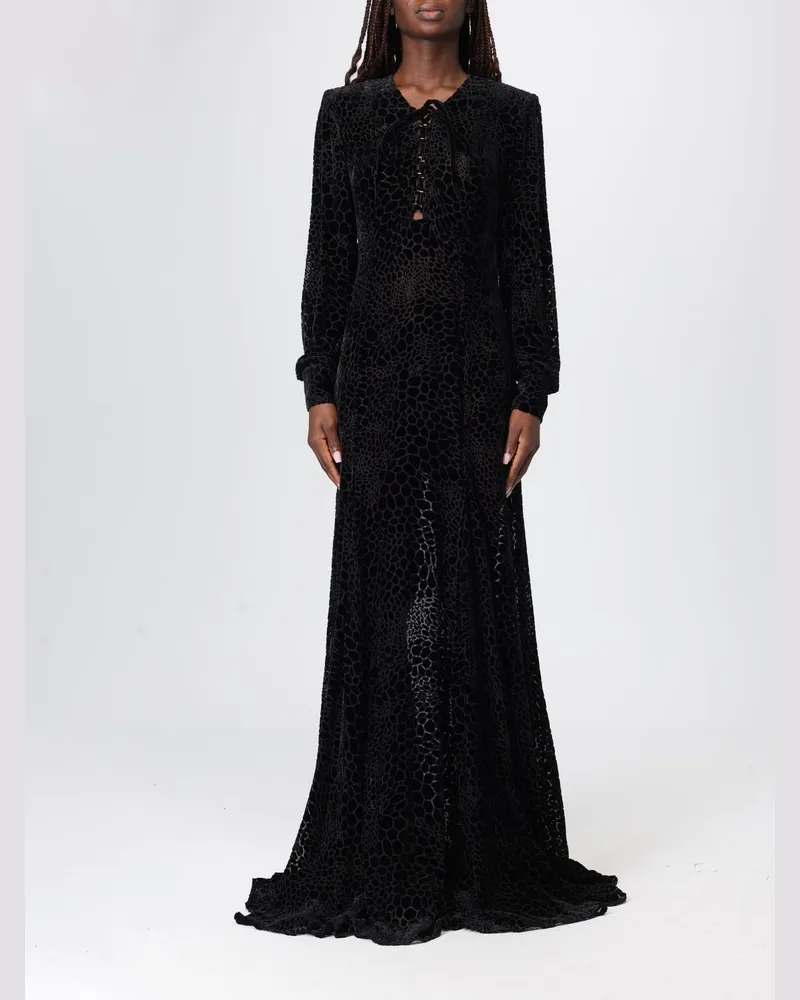 Elisabetta Franchi Kleider damen Schwarz