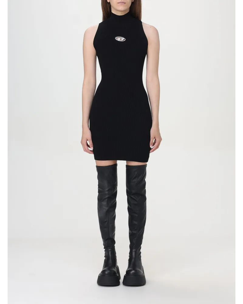 Diesel Kleider damen Schwarz