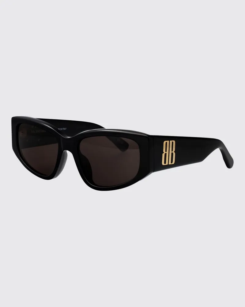 Balenciaga BB0475S Sonnenbrille aus Acetat Grau