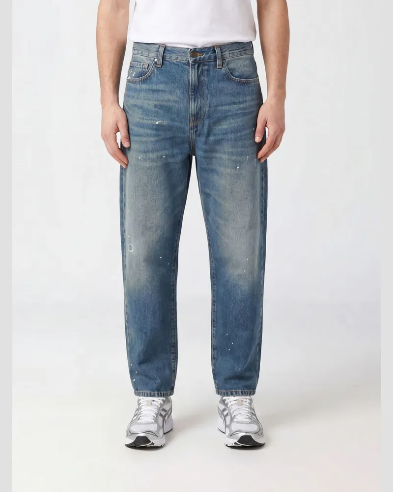Carhartt WIP Straight-Leg-Jeans Landon aus Baumwolldenim Blau