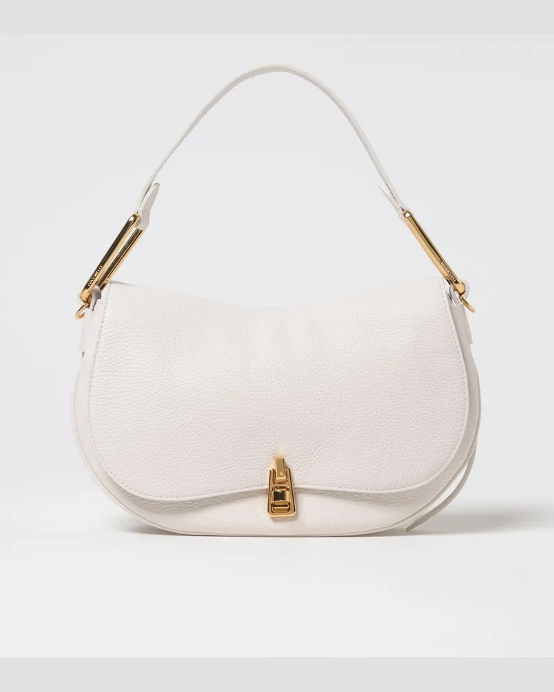Coccinelle Schultertasche damen Weiß