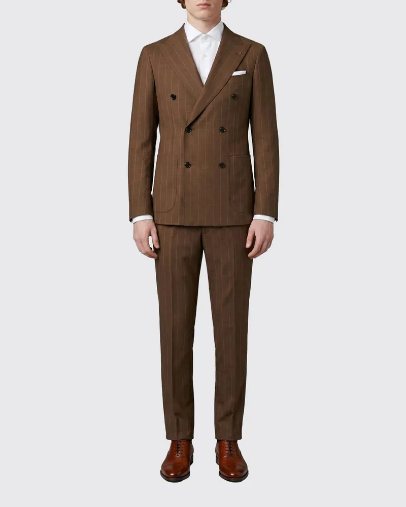 Tagliatore Anzug herren Braun