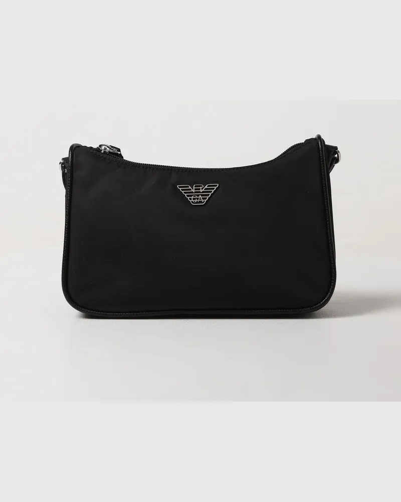 Emporio Armani Schultertasche Schwarz