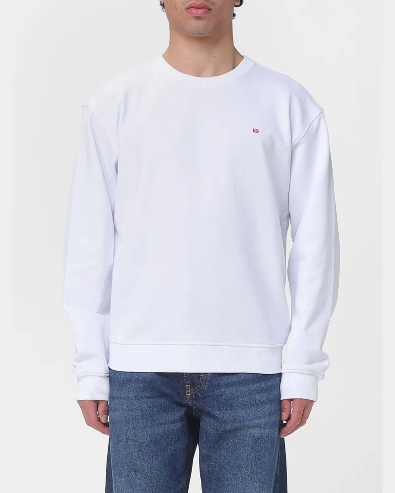 Diesel Sweatshirt herren Weiß